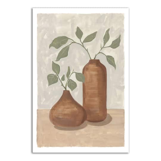 Neutral Still Life Canvas Wall Art